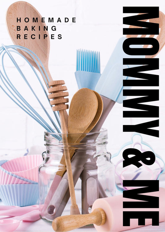 Mommy & Me Fun Baking Recipe Book (Physical Book + Free Washable Markers)